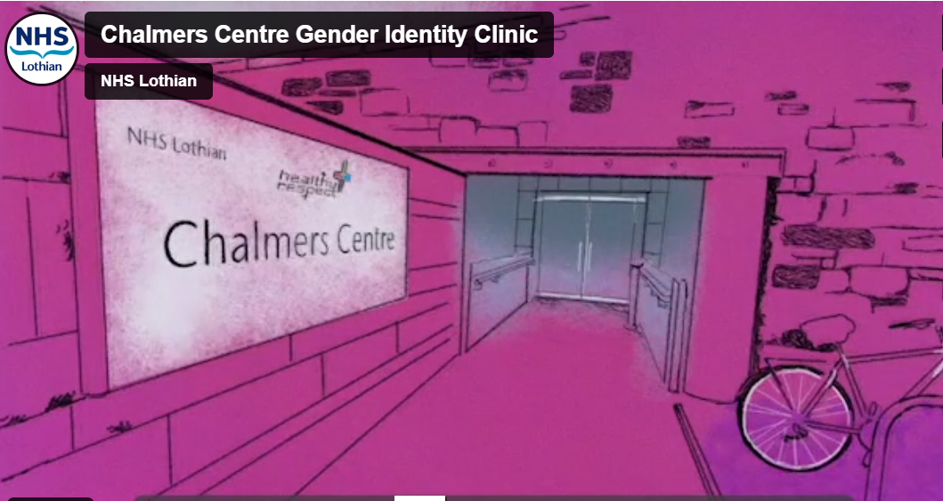 Image of entrance to Chalmers Sexual Health Service